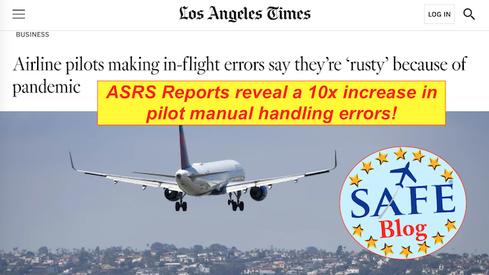 “Recent Experience” Rules Safety!