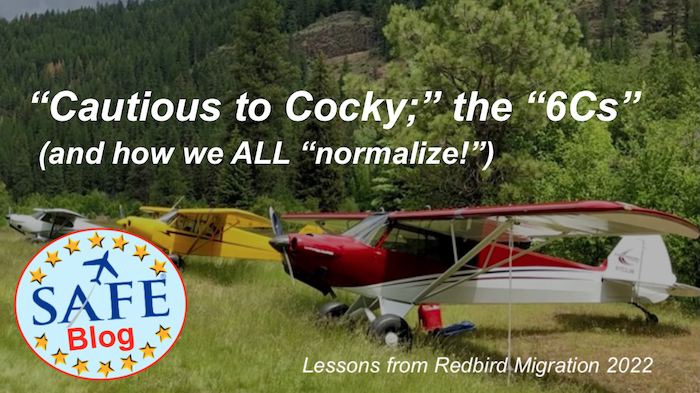 “Cautious to Cocky;” Avoid the “6C Progression!”